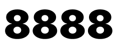 Логотип 8888